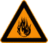 Warnschild - Feuer und Explosionsgefahr